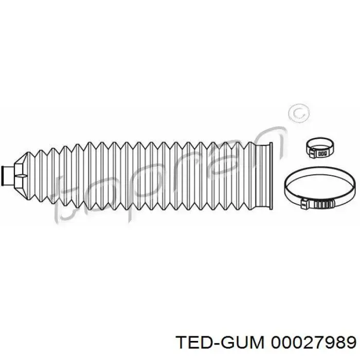 Купити 00027989 Ted-gum Сайлентблок заднього важеля, передній