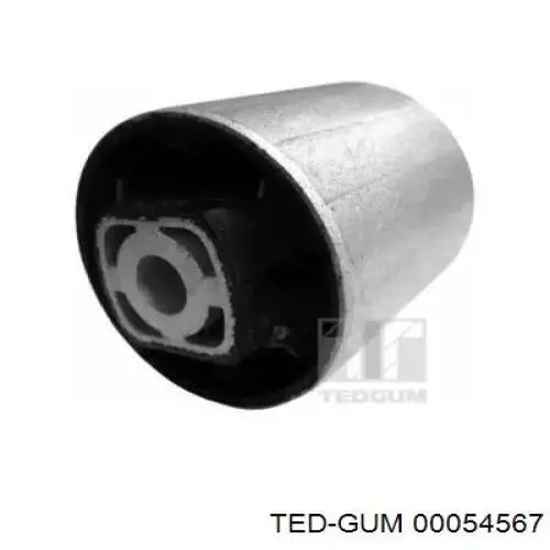 Сайлентблок нижнього важеля передньої підвіски Ted-gum 00054567 ціна, від 10.65 USD