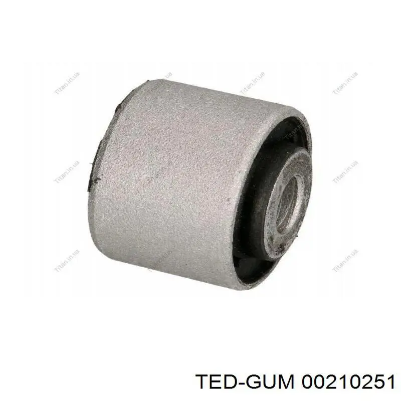 210251 Ted-gum сайлентблок амортизатора заднього