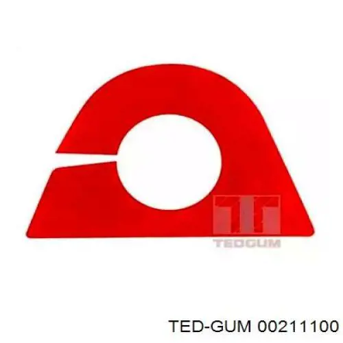 Втулка переднього стабілізатора Ted-gum 00020936