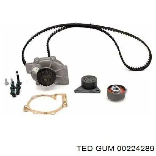 00224289 Ted-gum Прокладка стабільзатора заднього