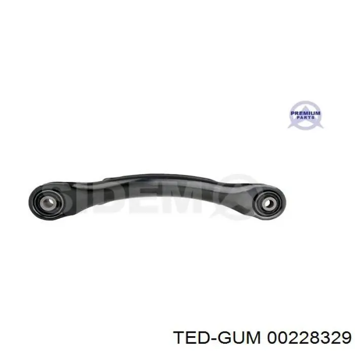 00228329 Ted-gum Болт кріплення заднього нижнього важеля, комплект