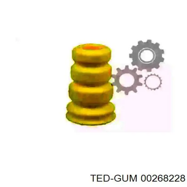 00268228 Ted-gum Буфер-відбійник амортизатора переднього