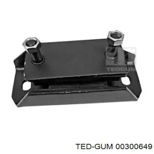 300649 Ted-gum Подушка (опора) двигуна, права передня