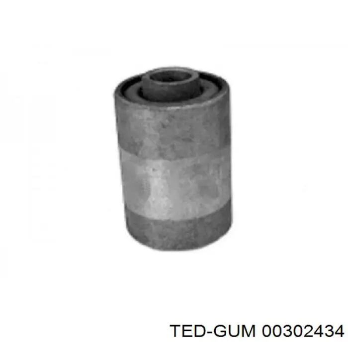 Сайлентблок задньої ресори, задній Ted-gum 00506437