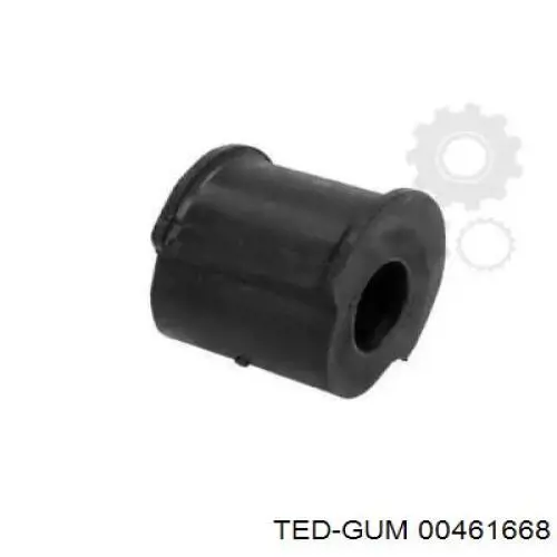 00461668 Ted-gum Втулка стабілізатора переднього внутрішня