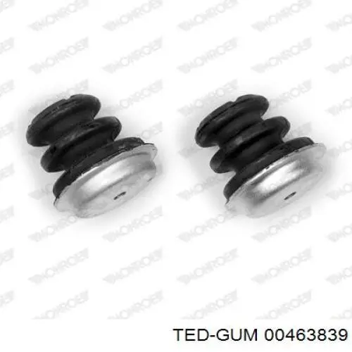 Сайлентблок заднього поздовжнього важеля, передній Ted-gum 00463839 ціна, від 15.28 USD