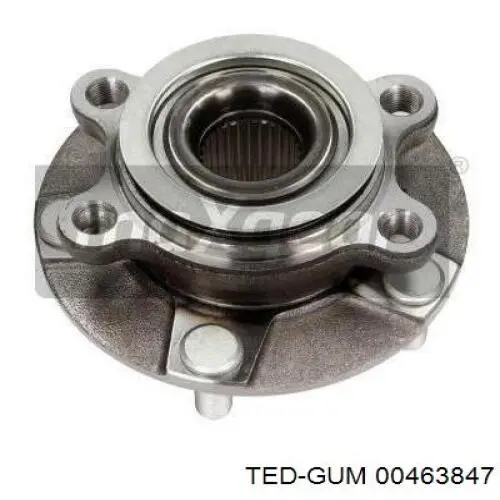 Сайлентблок заднього верхнього важеля Ted-gum 00463847