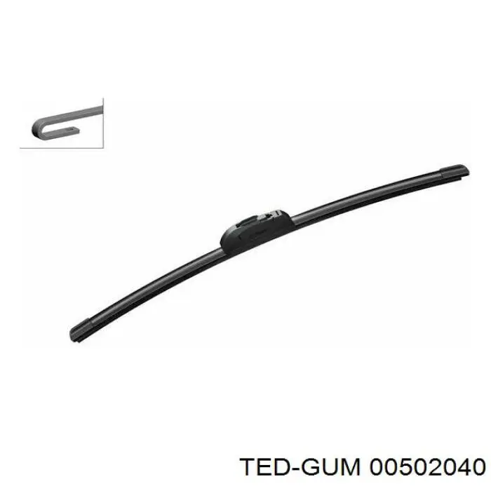 Сайлентблок реактивної тяги, задній 502040 Ted-gum