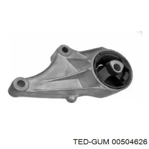 00504626 Ted-gum подушка (опора двигуна, передня)