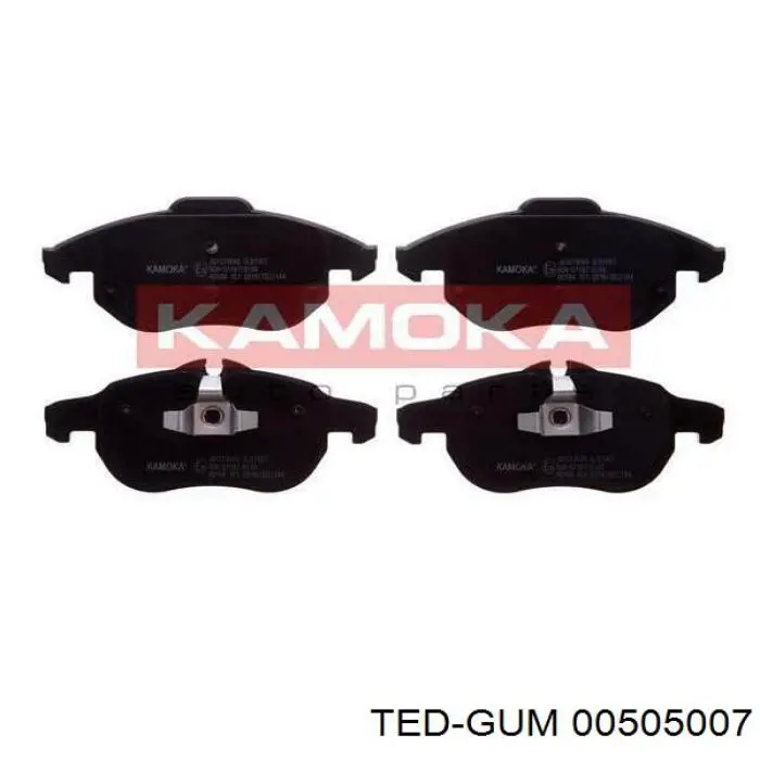 Сайлентблок заднього верхнього важеля 00505007 Ted-gum