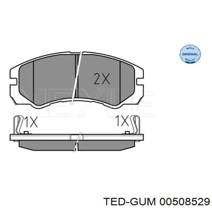 Подушка стабілізатора Ted-gum 508529 ціна, від 3.22 USD