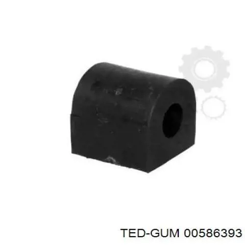 Втулка стабілізатора заднього Ted-gum 00586393 ціна, від 9.68 USD