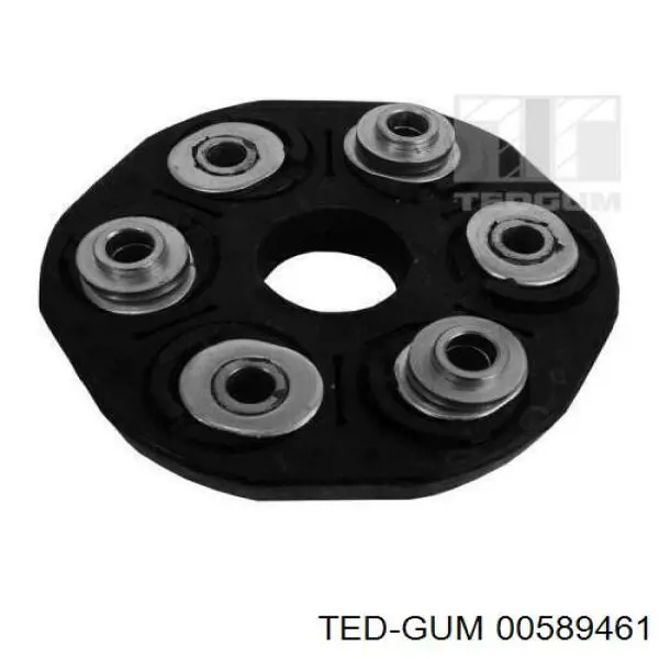 00589461 Ted-gum Гумова пружна муфта кардана передня