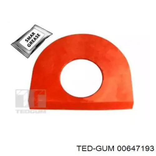00647193 Ted-gum Втулка стабілізатора переднього