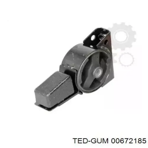00672185 Ted-gum Подушка передньої опори двигуна