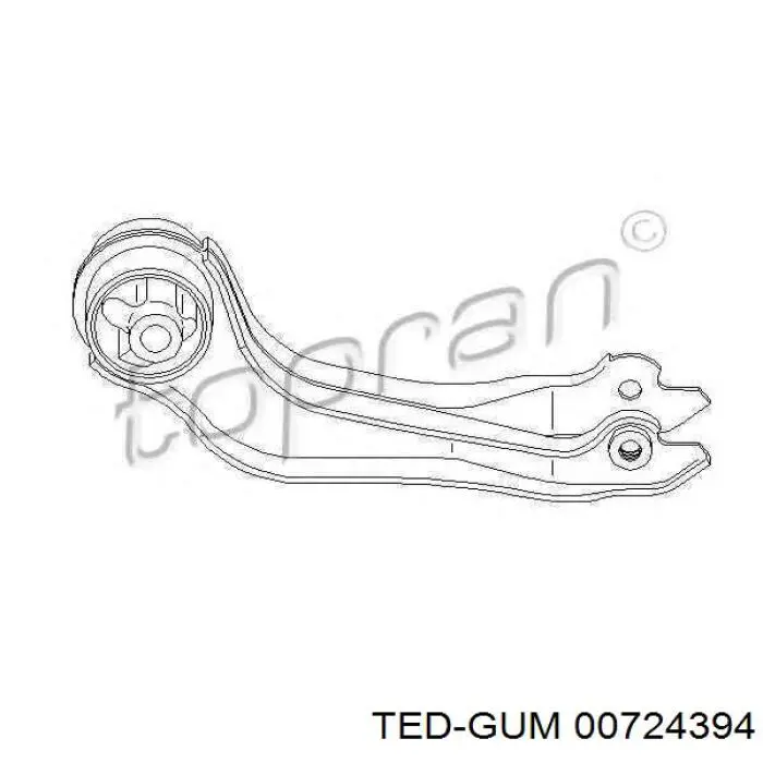 Задній сайлентблок двигуна Ted-gum 00724394 ціна, від 22.45 USD