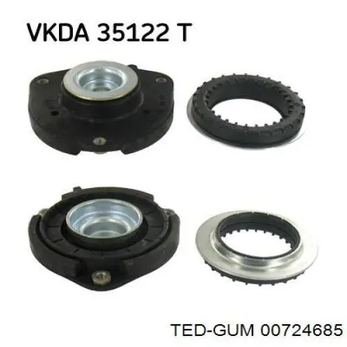 Купити VT0047 DM Подушка стабілізатора передня