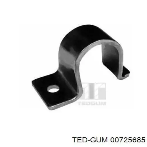 Купити 00725685 Ted-gum Хомут кріплення втулки стабілізатора, переднього