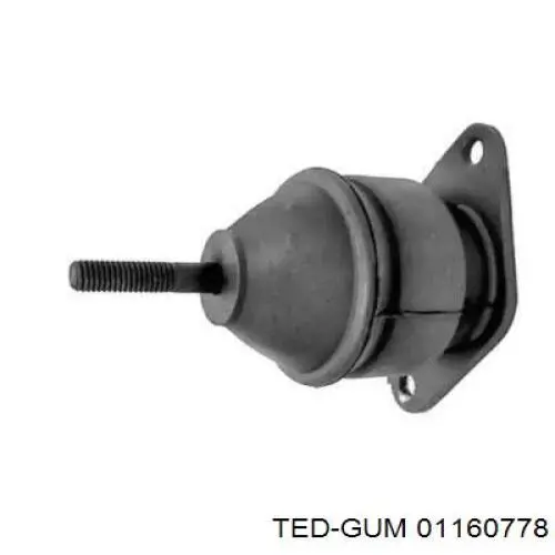 Подушка (опора) двигуна, права передня Ted-gum 1160778 ціна, від 53.68 USD