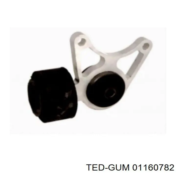 Сайлентблок траверси кріплення заднього редуктора, передній Ted-gum 01160782 ціна, від 15.63 USD