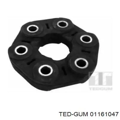 Муфта кардана еластична, задня Ted-gum 01161047 ціна, від 87.37 USD