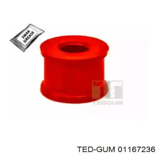 01167236 Ted-gum Подушка (опора) двигуна, права передня