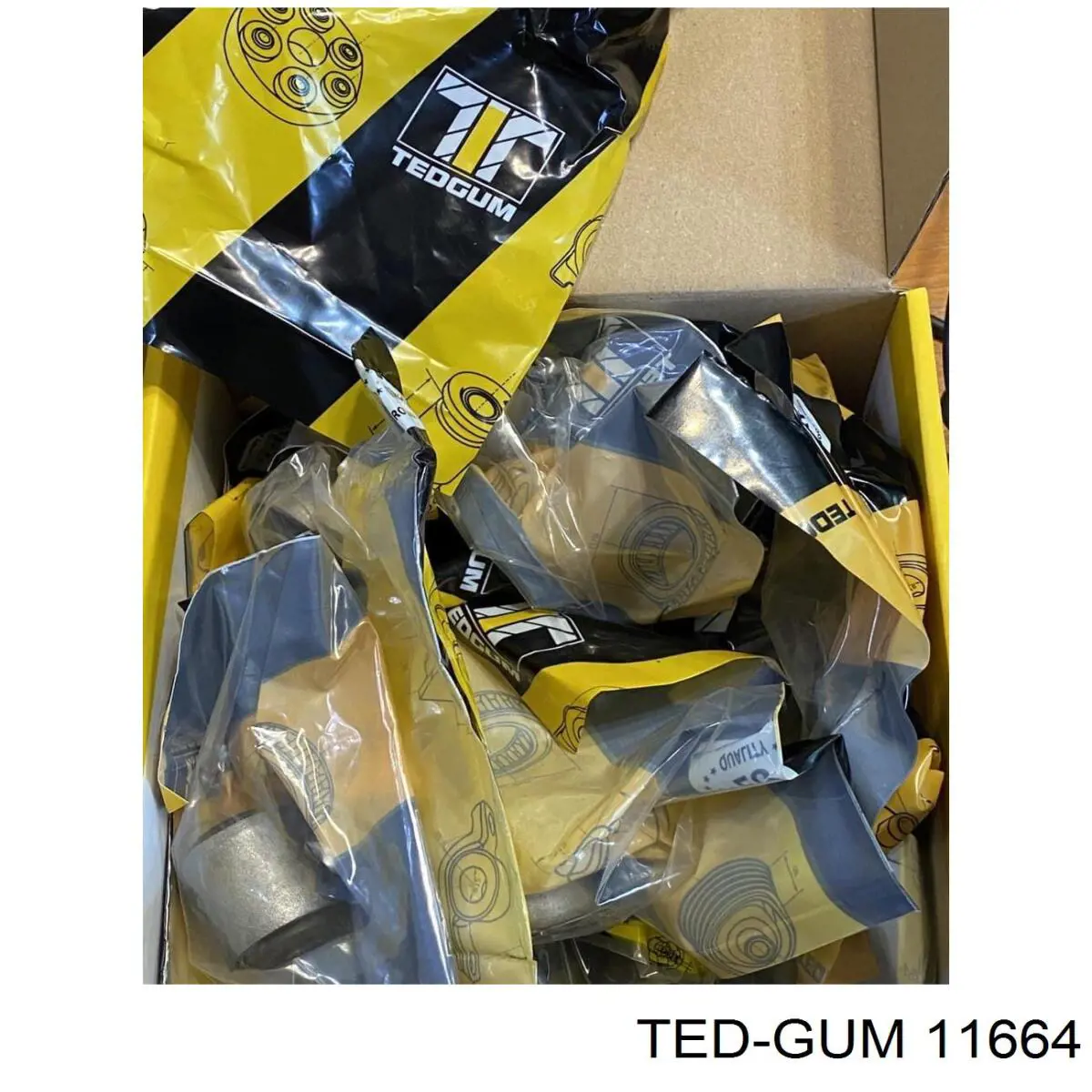 Сайлентблок цапфи задньої Ted-gum 11664 ціна, від 30.21 USD