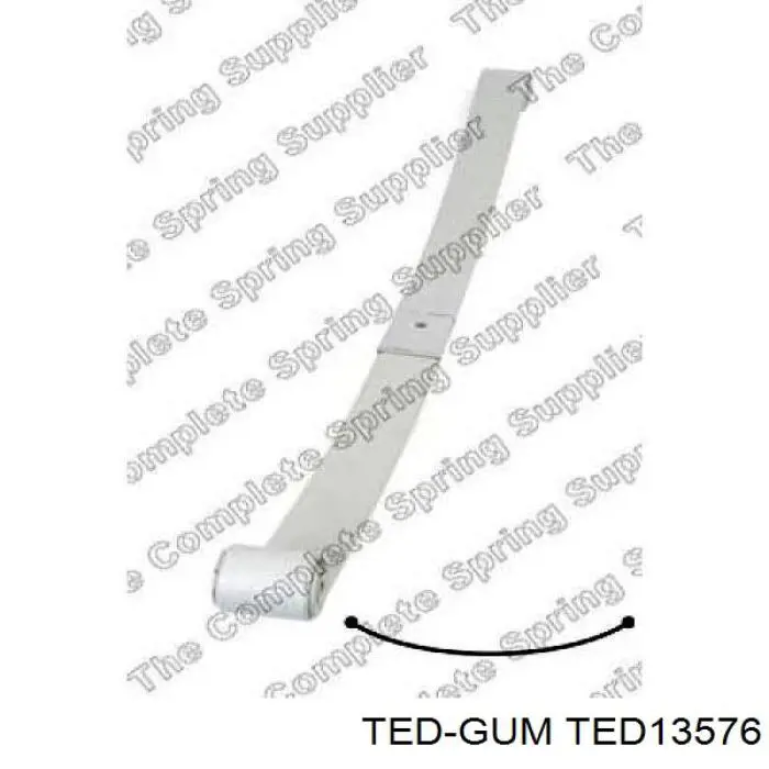 Купити TED13576 Ted-gum Сайлентблок ресори, передній