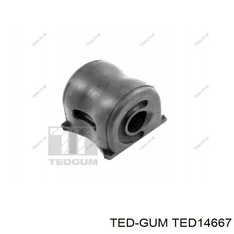 Купити TED14667 Ted-gum Втулка стабілізатора переднього, ліва