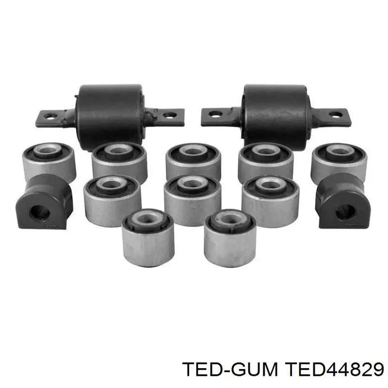 TED44829 Ted-gum сайлентблок заднього поперечного важеля, внутрішній