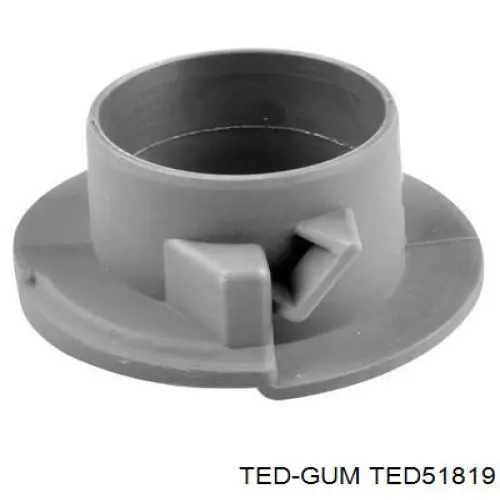 TED51819 Ted-gum Проставка (гумове кільце) пружини задньої, нижня
