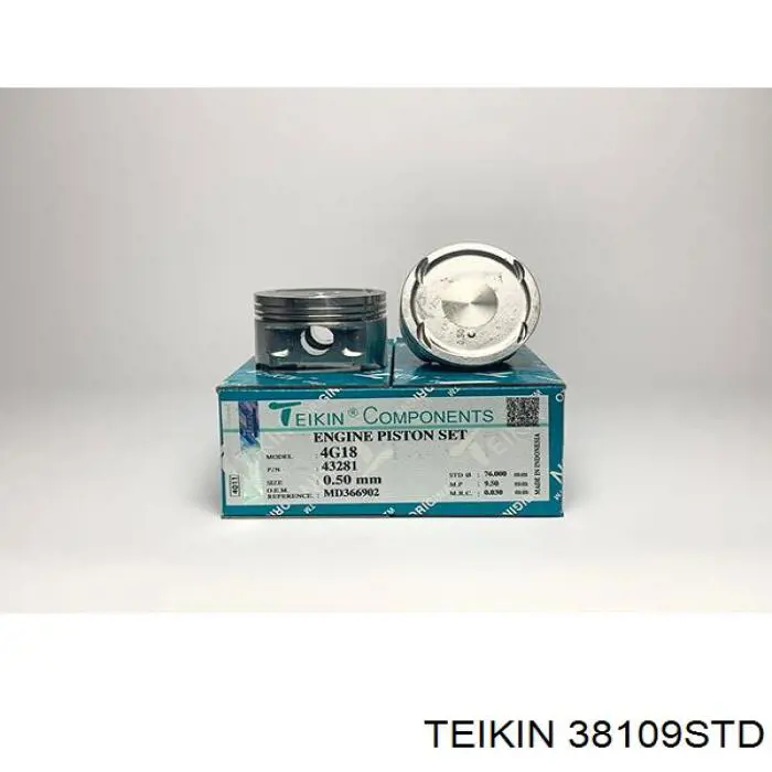 38109STD Teikin Поршень (комплект на мотор), STD