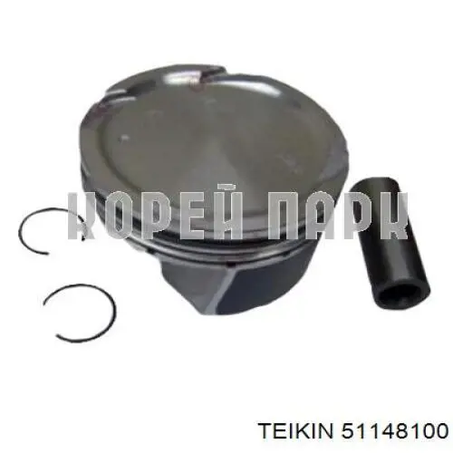 Поршень комплект на двигун Teikin 51148100 ціна, від 79.01 USD
