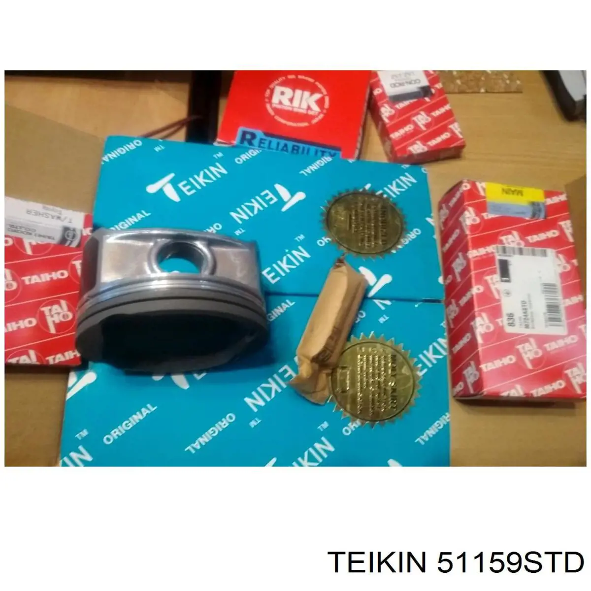 Купити 51159STD Teikin Поршень (комплект на мотор), STD