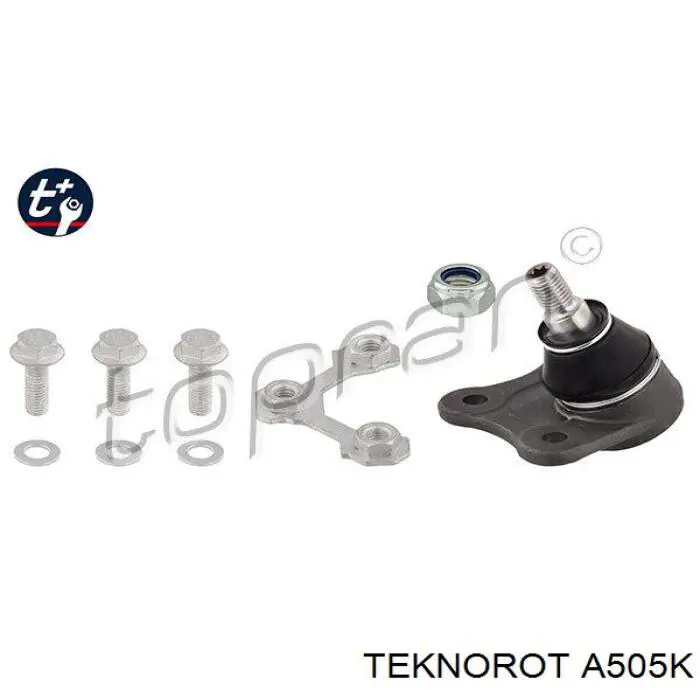 Купити A505K Teknorot Кульова опора, нижня, ліва