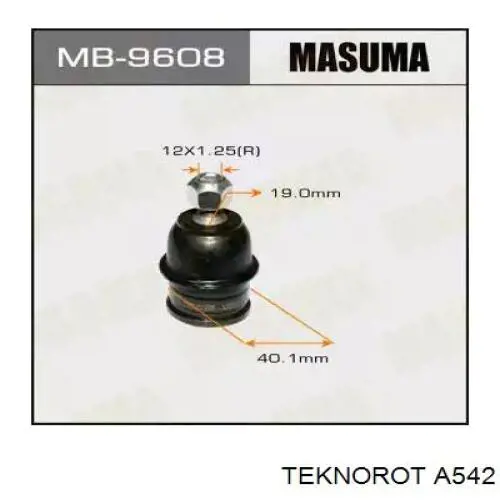 Лінк стабілізатора, заднього Teknorot A542 ціна, від 7.15 USD