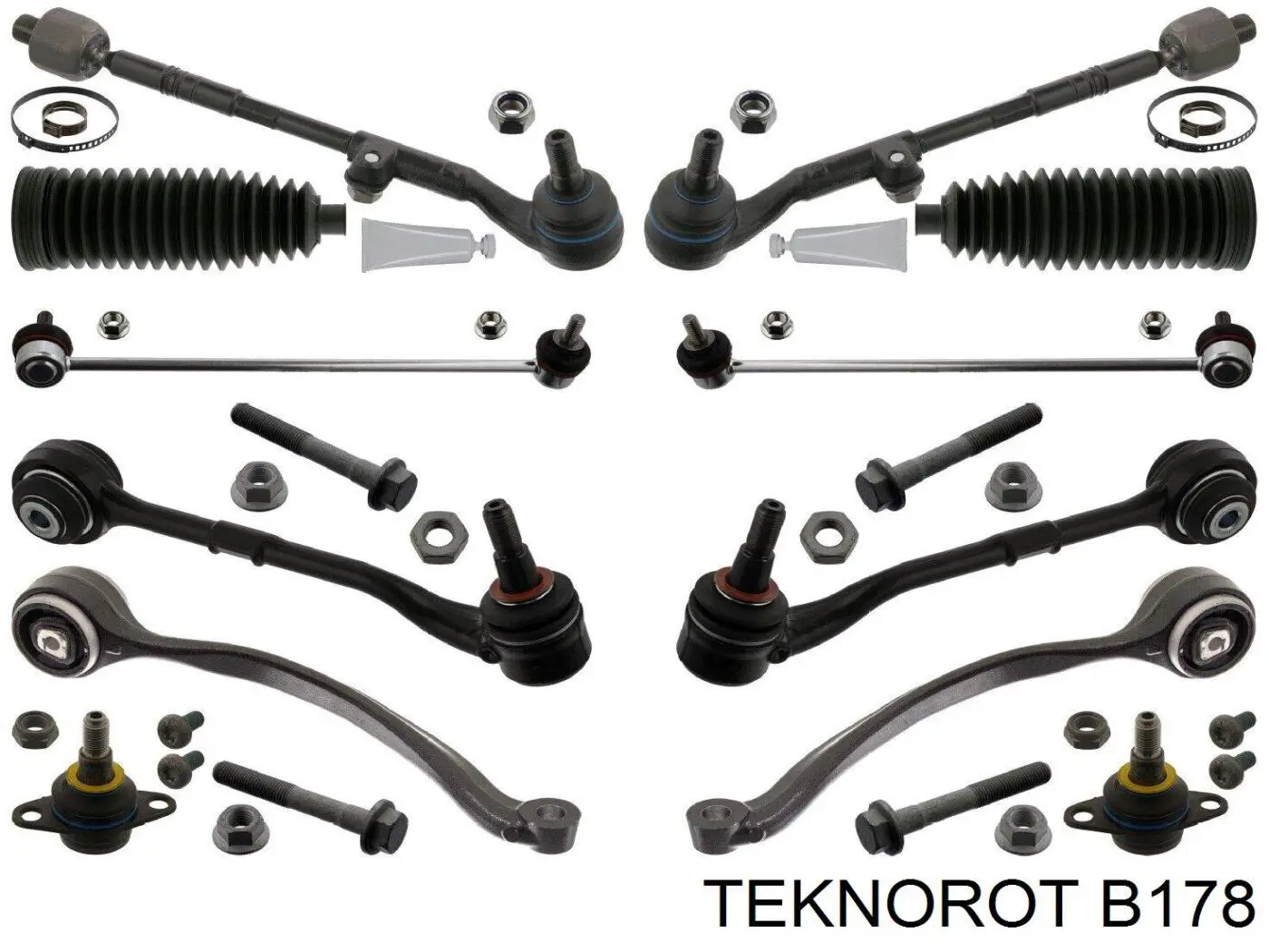 Важіль передньої підвіски нижній, правий Teknorot B178 ціна, від 48.95 USD
