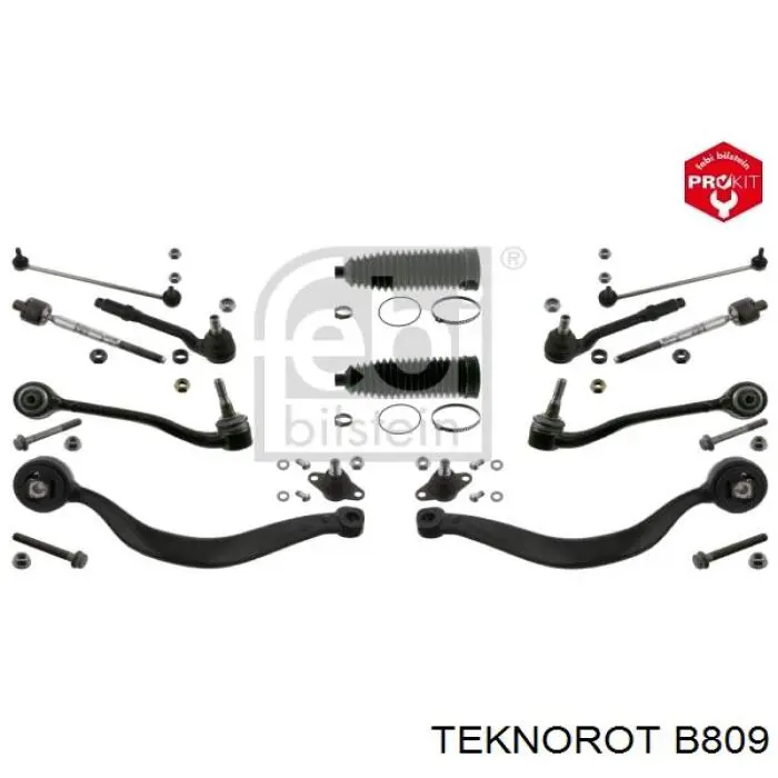 Стійка стабілізатора, переднього, права Teknorot B809 ціна, від 11.16 USD