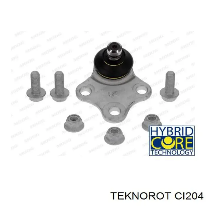 Кульова опора, нижня Teknorot CI204 ціна, від 9.39 USD