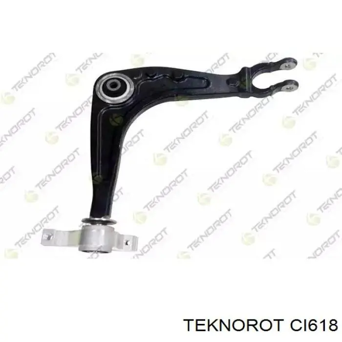 CI618 Teknorot важіль передньої підвіски нижній, правий