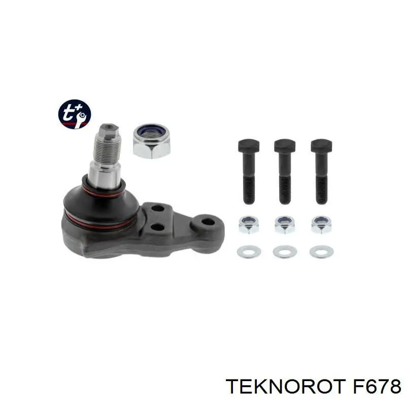 Купити F678 Teknorot Важіль передньої підвіски нижній, правий