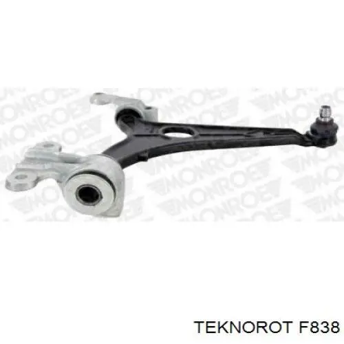 F838 Teknorot Важіль передньої підвіски нижній, правий