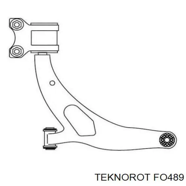 Купити FO489 Teknorot Лівий важіль передній нижній підвіски