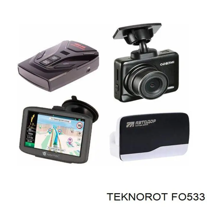 Тяга рульова Teknorot FO533