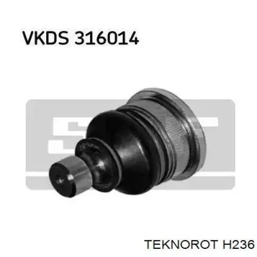 Купити H236 Teknorot Важіль передньої підвіски верхній, лівий