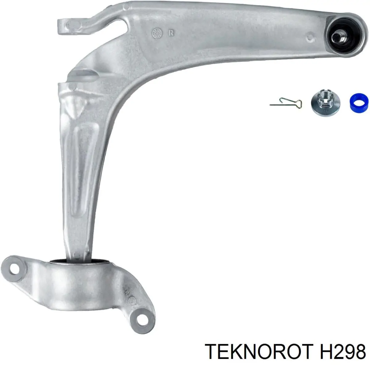 H298 Teknorot Важіль передньої підвіски нижній, правий