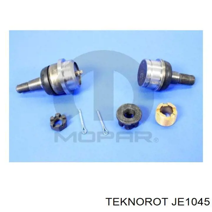 Опора кульова нижня + верхня, комплект JE1045 Teknorot