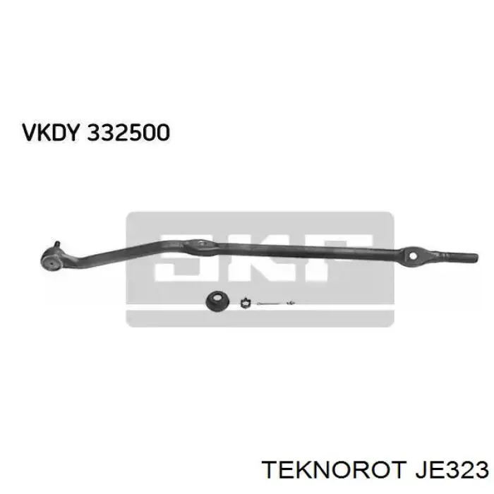 Тяга рульова поперечна Teknorot JE323 ціна, від 12.13 USD