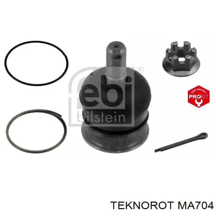 Кульова опора, верхня MA704 Teknorot